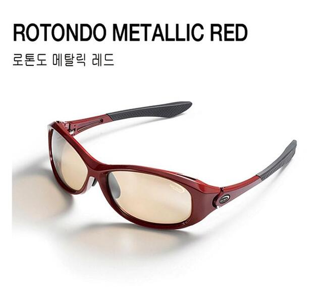 ROTONDO METALLIC RED (로톤도 메탈릭 레드) 낚시 편광안경